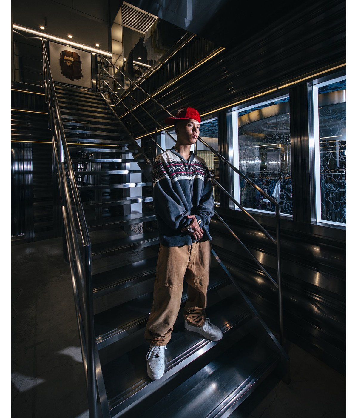 BAPE_MESH CAP | SAINT Mxxxxxx(セント マイケル) / 帽子 キャップ