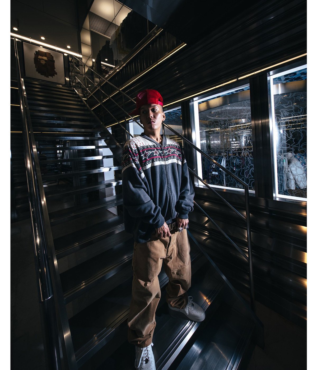 BAPE_MESH CAP | SAINT Mxxxxxx(セント マイケル) / 帽子 キャップ