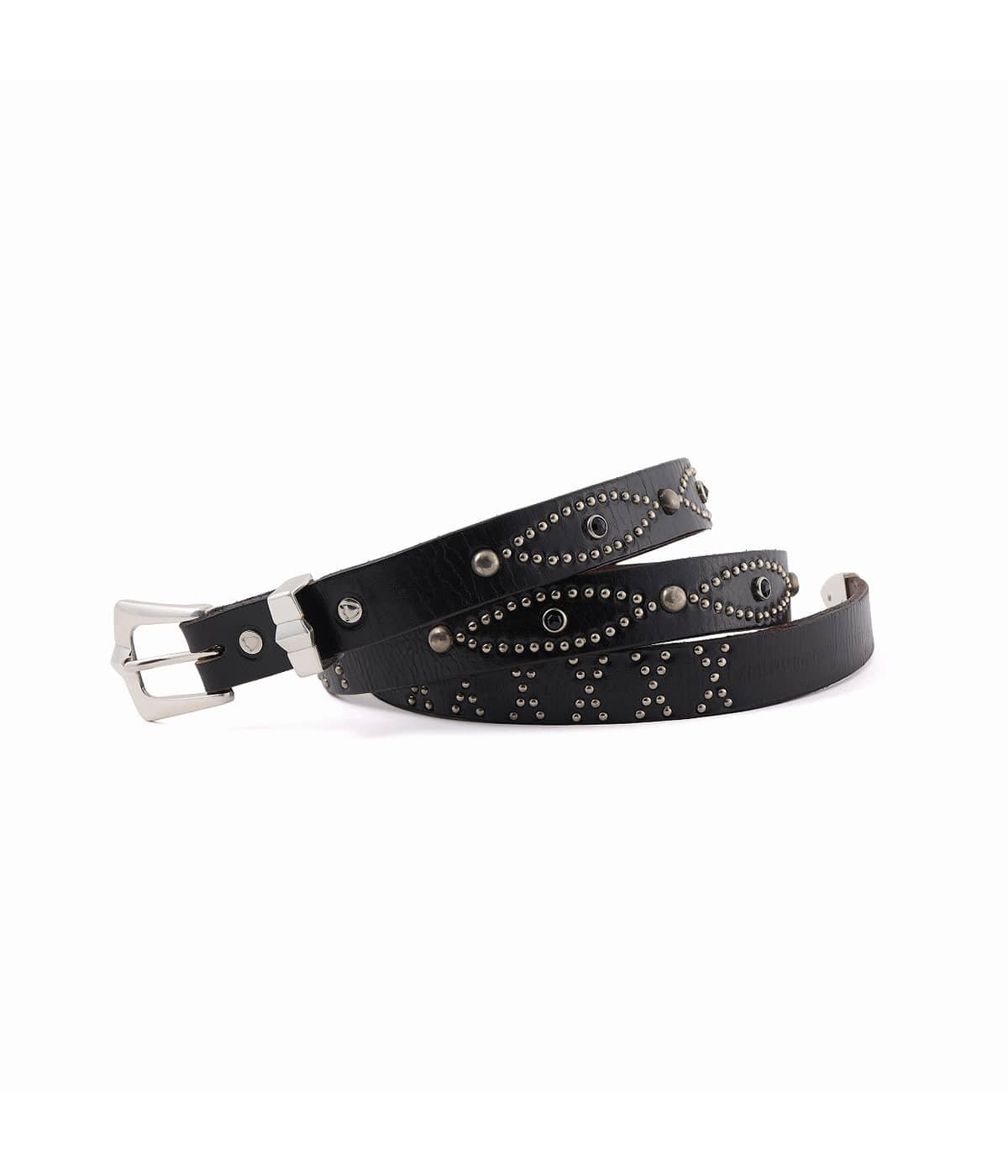 HTC BELT NARROW/BLACK STONE | SAINT Mxxxxxx(セント マイケル
