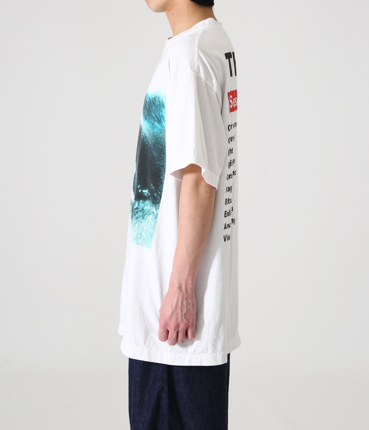 SAINT MICHAEL セントマイケル 21SS LOGO PRINT S/S TEE SM-S21-0001 ...