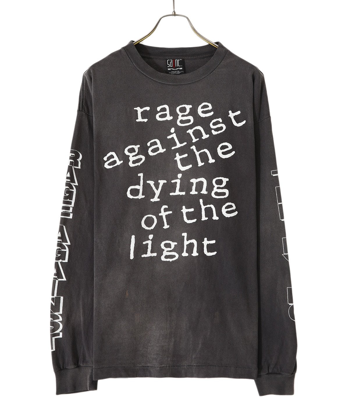 LS TEE RAGE AGAINST | SAINT Mxxxxxx(セント マイケル) / トップス カットソー長袖 (メンズ)の通販 -  ARKnets(アークネッツ) 公式通販 【正規取扱店】