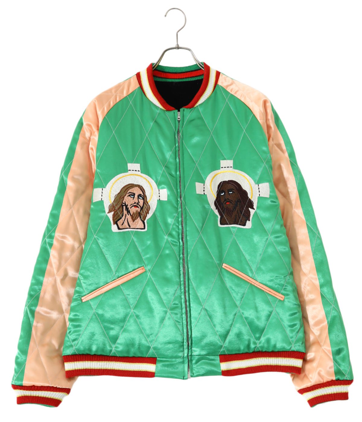 SAINT MICHAEL REVERSIBLE リバーシブルスカジャン-