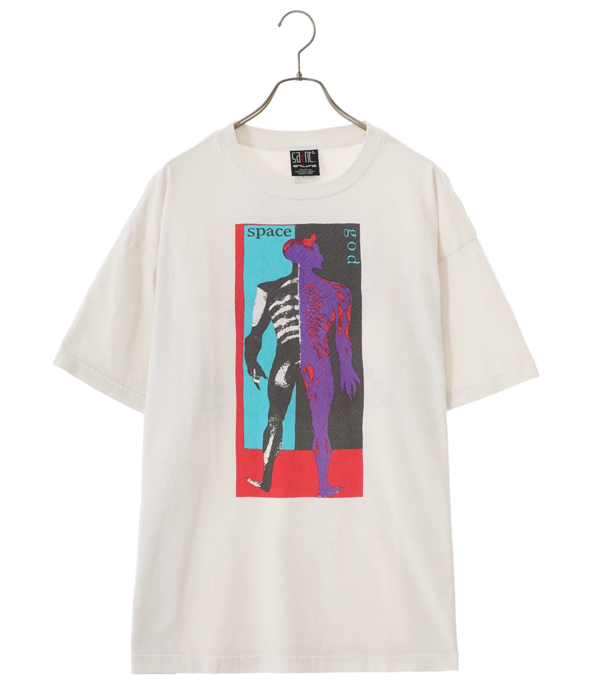 SAINT MICHAEL/KK_SS TEE/COMPLICATED/XL/白