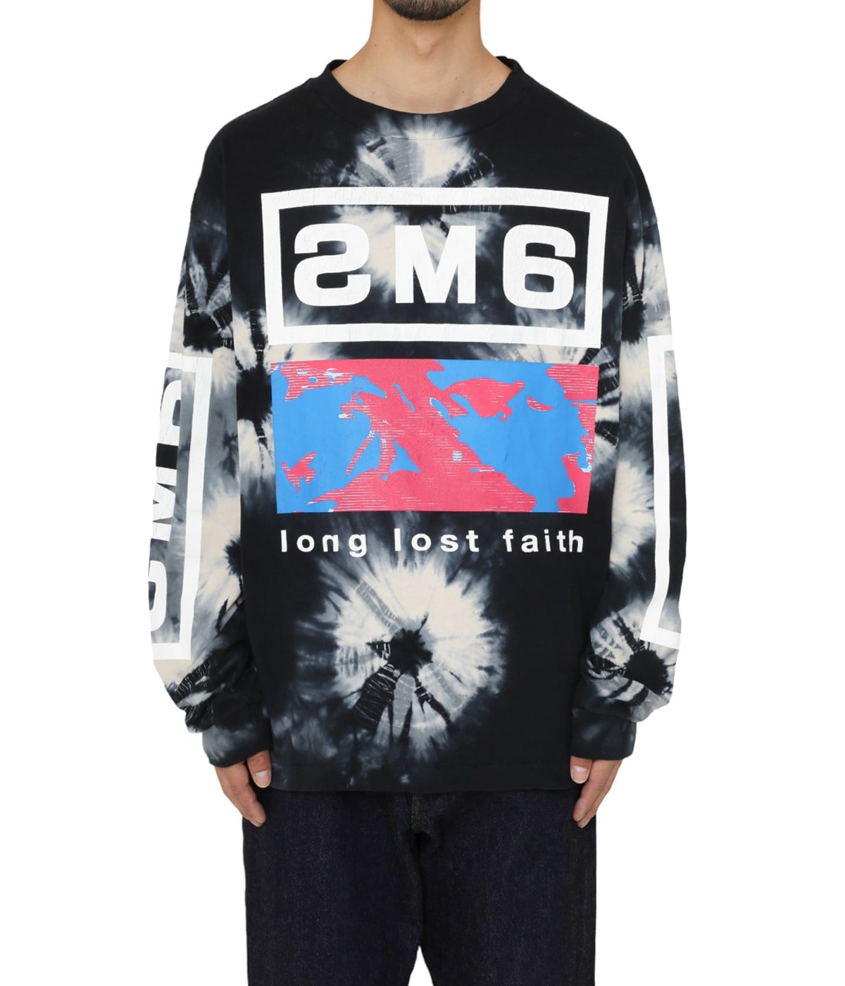 サイズ L SAINT Mxxxxxx  LS TEE/SM6 TIE DYE