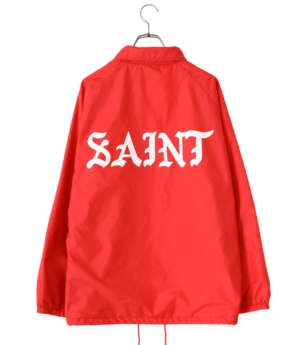 SAINT Mxxxxxx COACH JACKET/M RED Mサイズ-