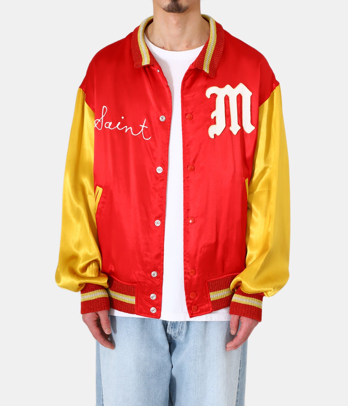 2022春夏 セントマイケル SAINT MICHAEL □ 23SS 【 VARSITY JACKET SM