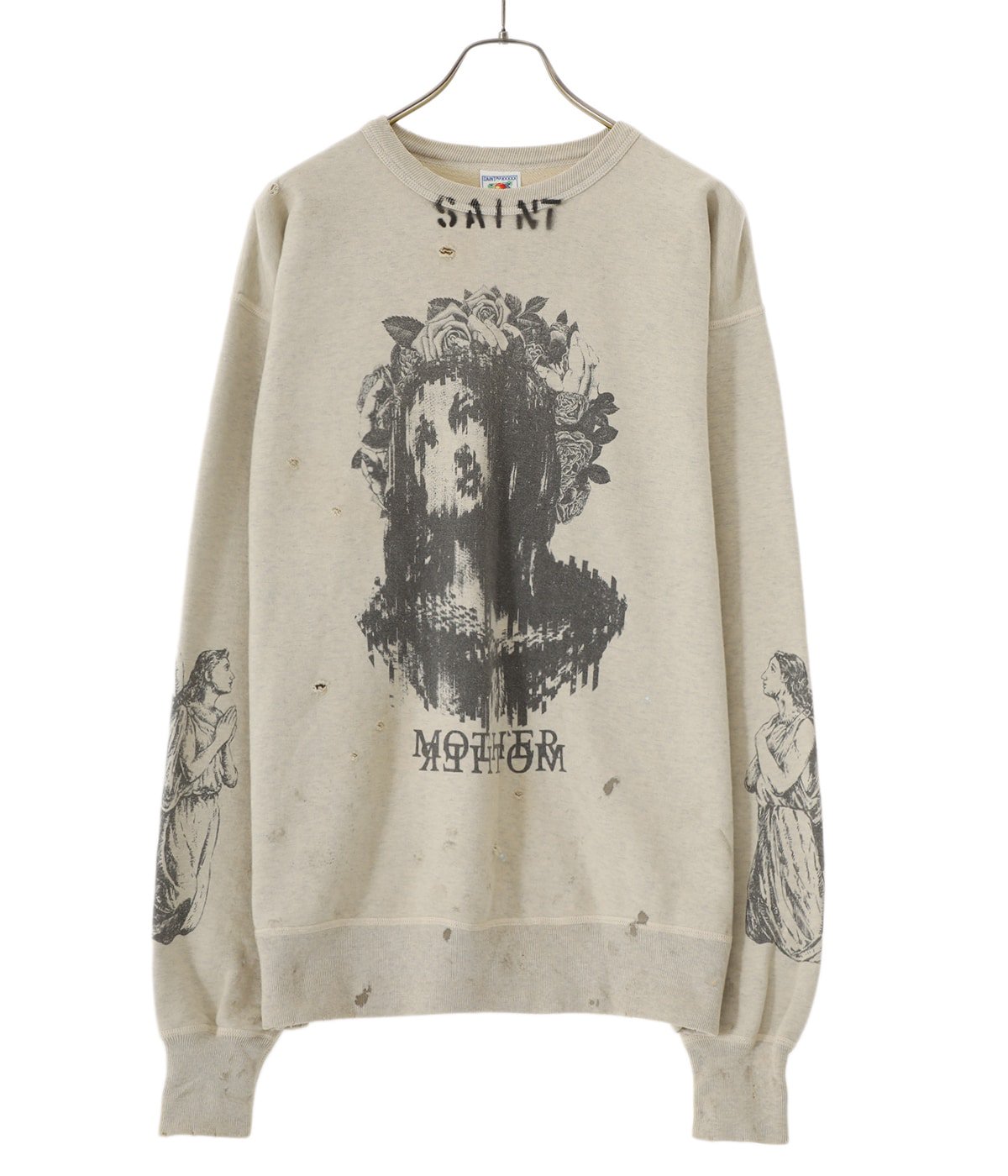 SAINT MICHAEL CREW SWEAT MOTHER」マザースウェット-