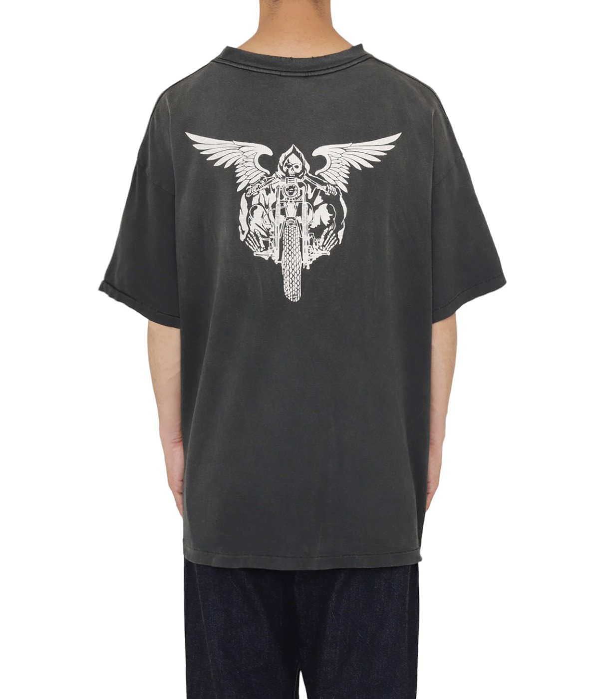 SAINT MICHAEL STHD_SS TEE/SKULL BIKE | www.gamescaxas.com