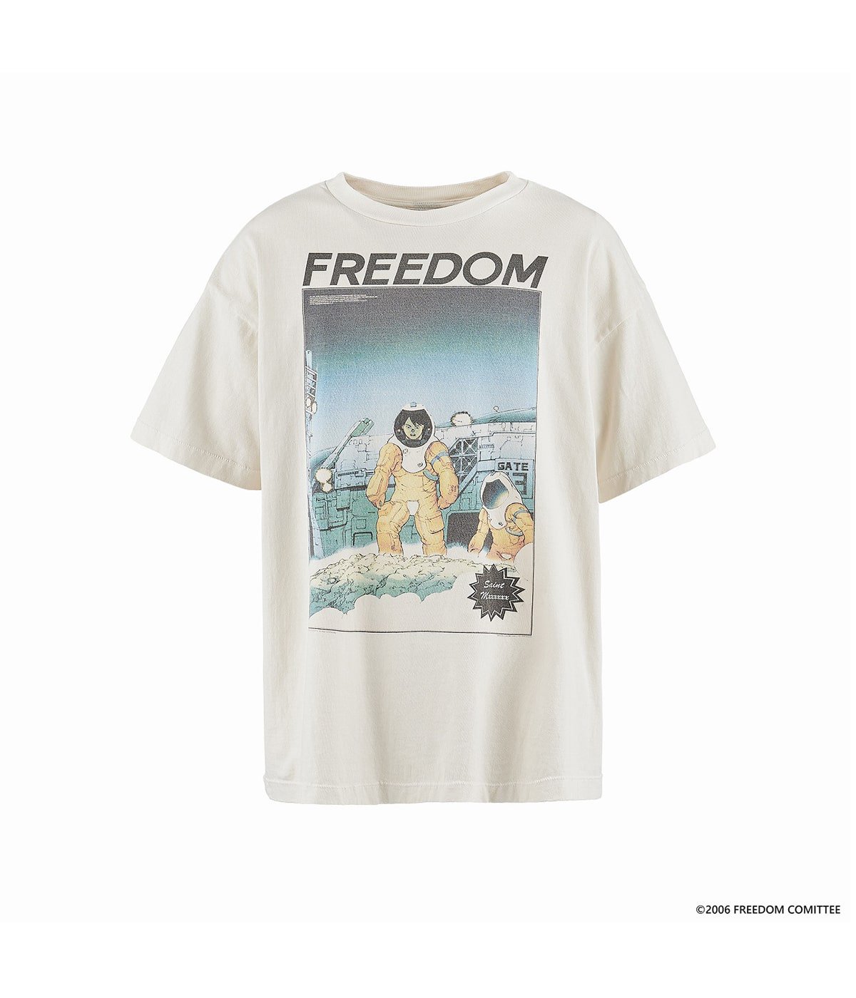 ネット限定】 セントマイケル×EU 半袖Tシャツ トップス 