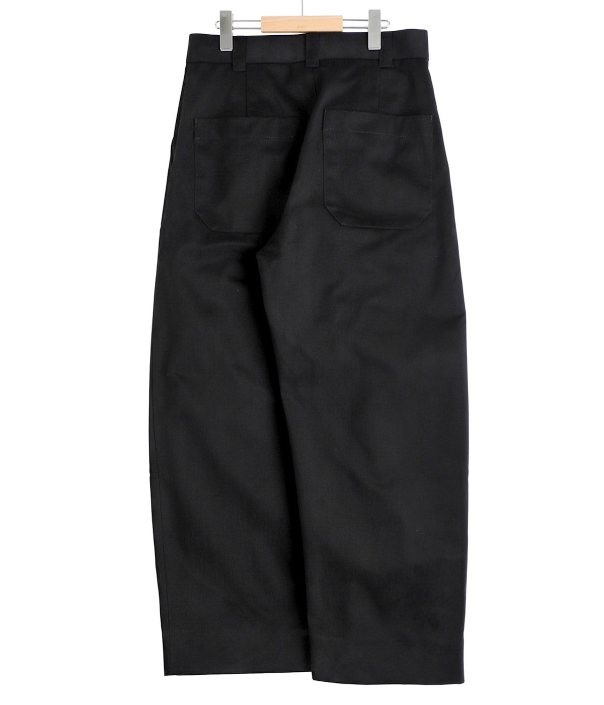 SORTE VOLUME PLEAT PANT -PEACHED COTTON TWILL- | STUDIO NICHOLSON