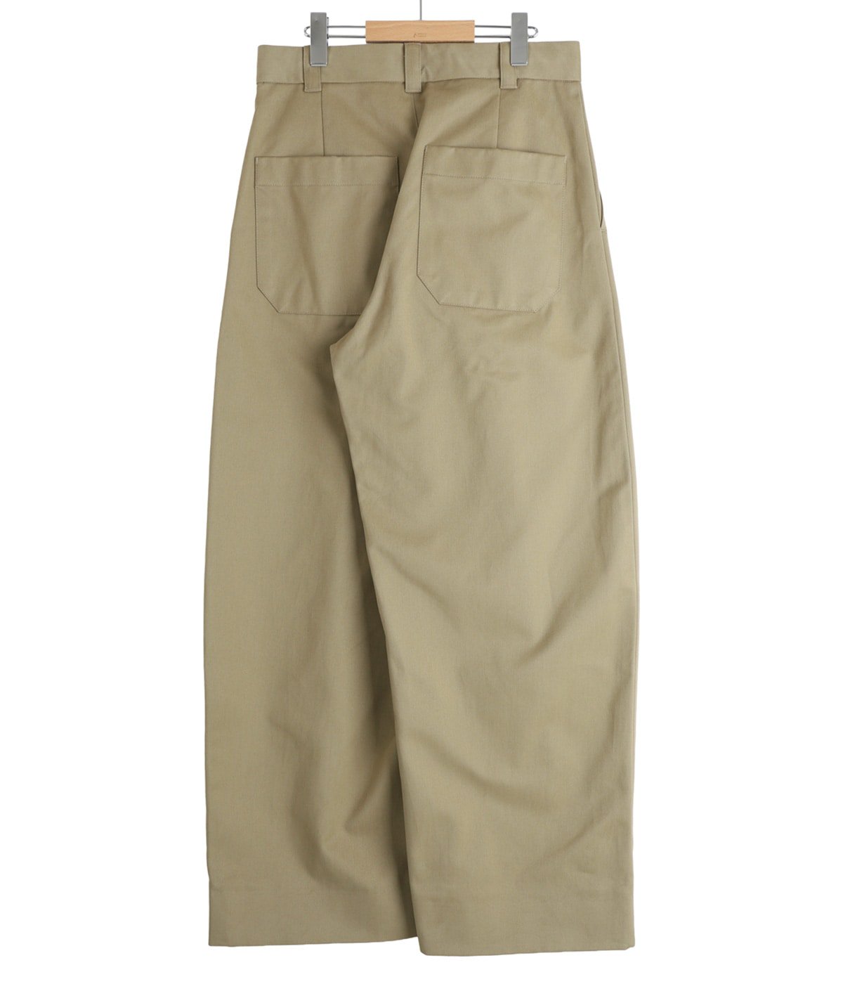 STUDIO NICHOLSON 　ボリュームパンツ SORTE VOLUME PLEAT PANT -PEACHED COTTON TWILL- | STUDIO NICHOLSON