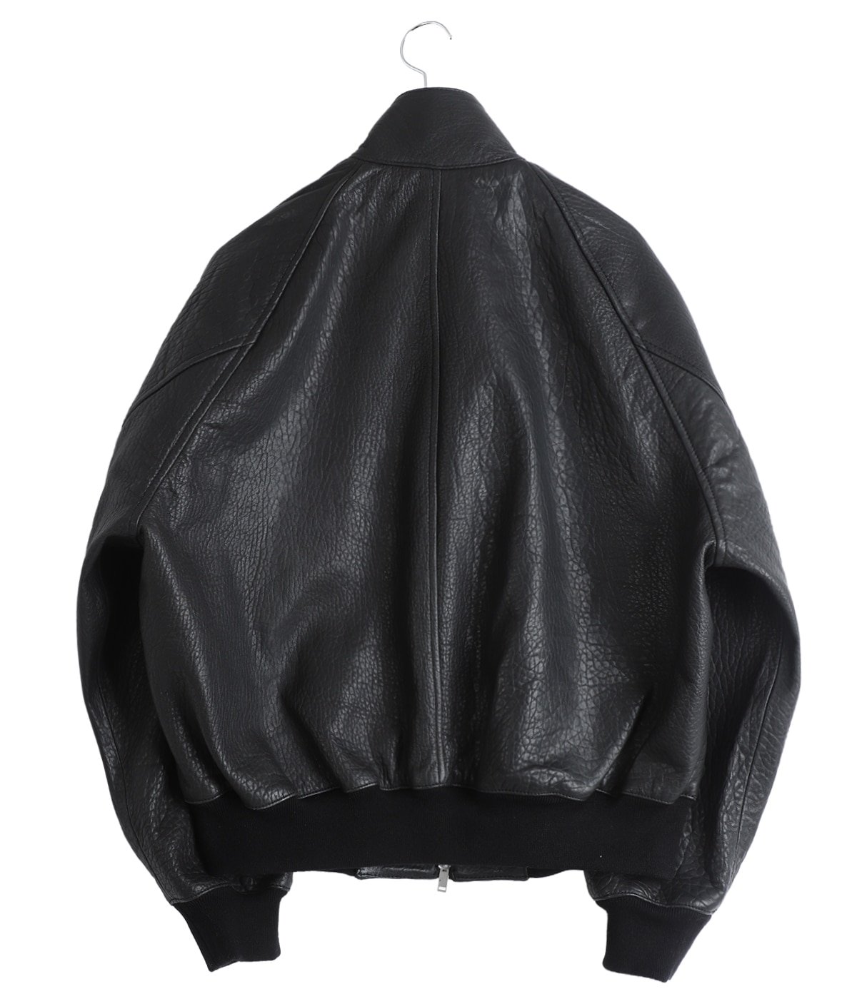 OVER HARRINGTON JACKET SNM-1355 -TEXTURED LEATHER- | STUDIO