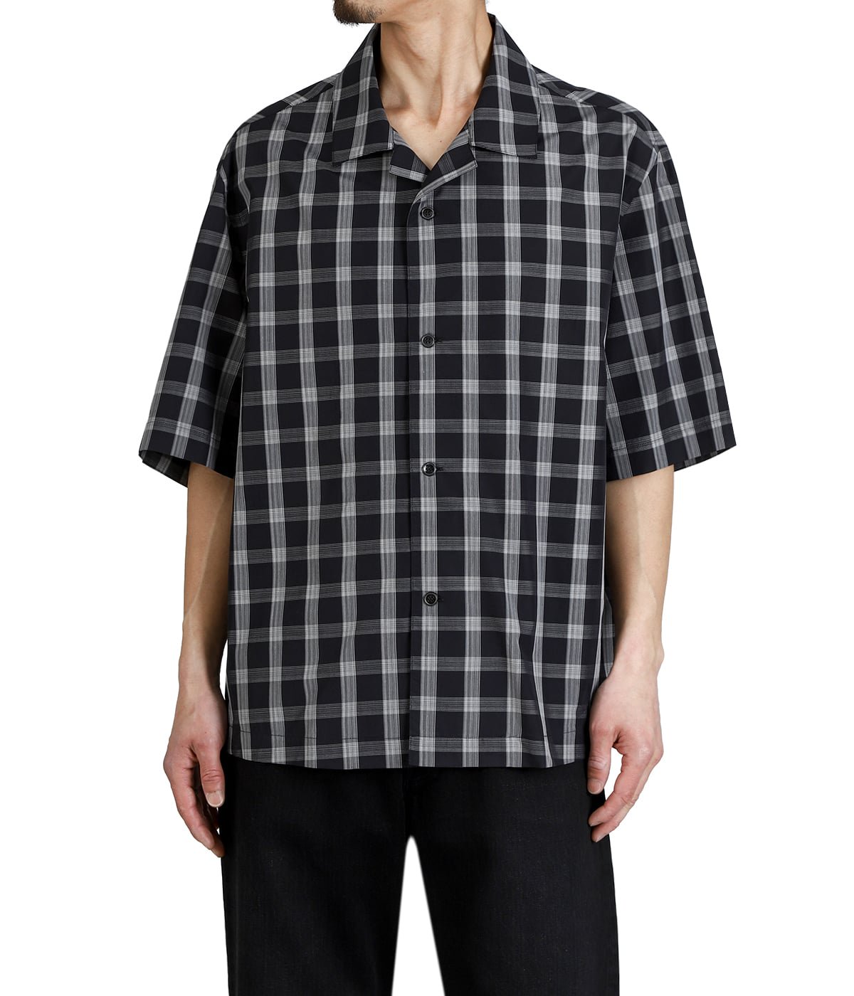 SHORT SLEEVE CAMP COLLARS SHIRT HIRTKLINE -LIGHTWEIGHT SHIRTING