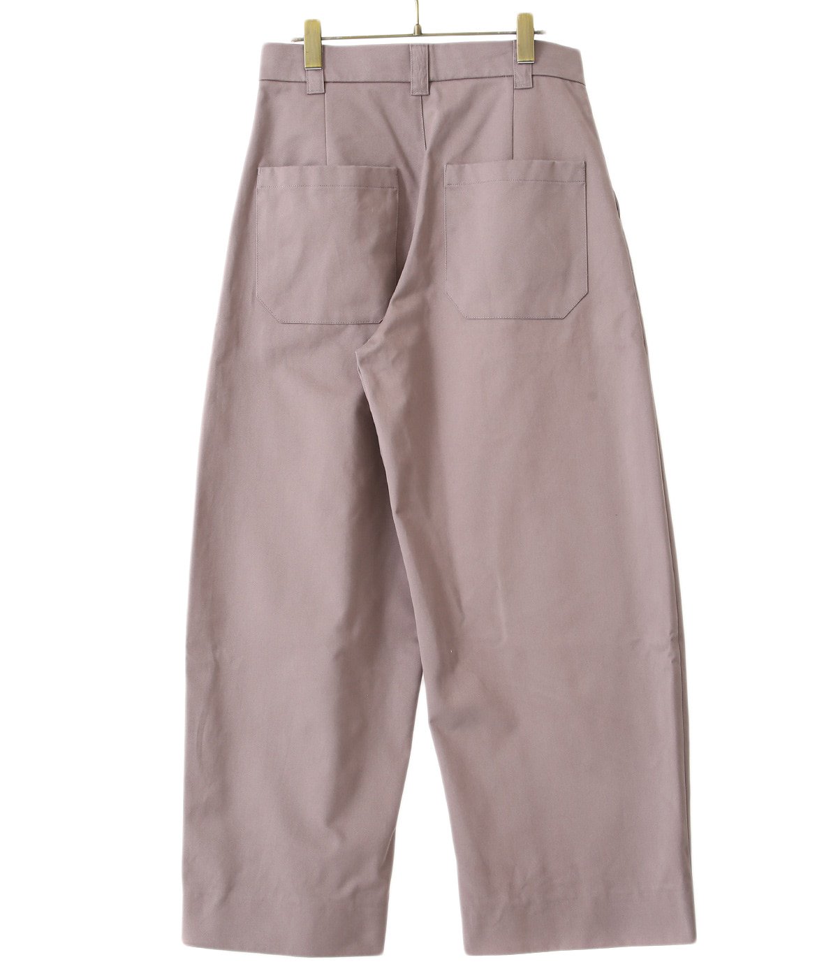 SORTE PEACHED COTTON TWILL VOLUME PLEAT PANTS | STUDIO NICHOLSON