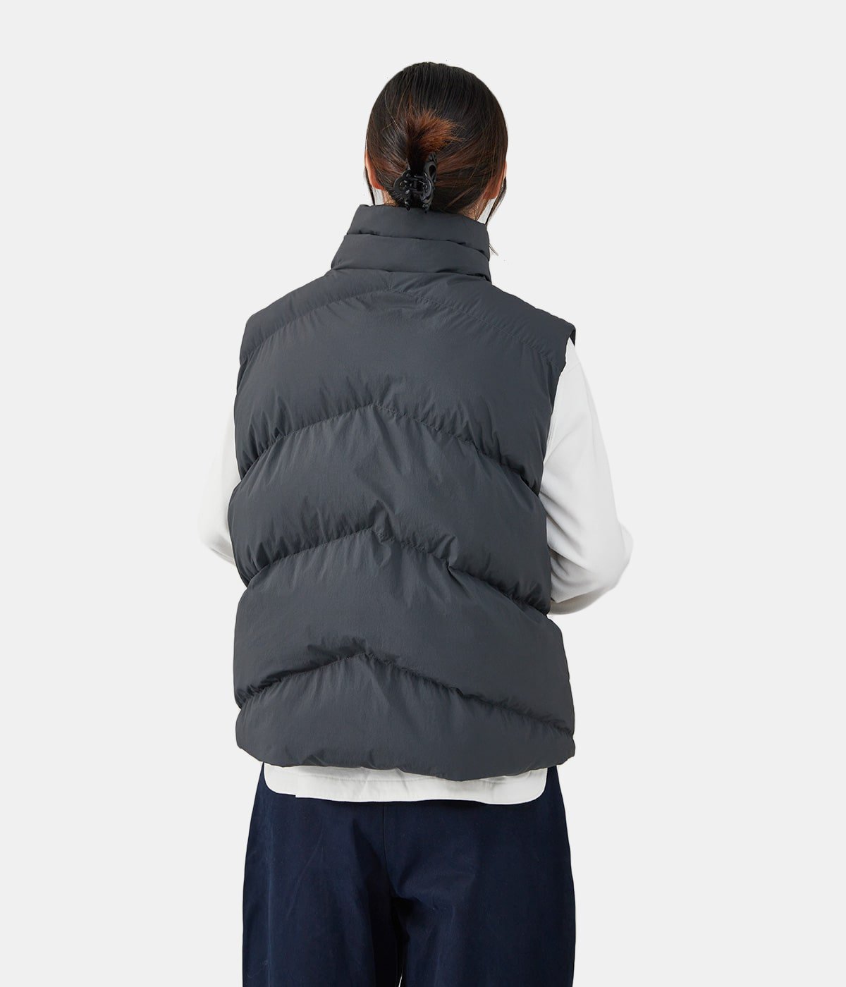 INJECTION ECODOWN PUFFER DOWN VEST - アウター