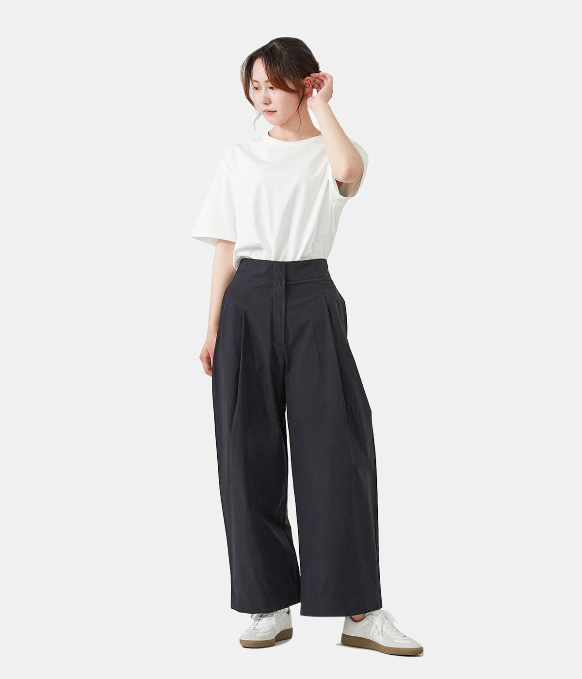 レディース】VOLUME PLEAT PANTS(DORDONI) | STUDIO NICHOLSON