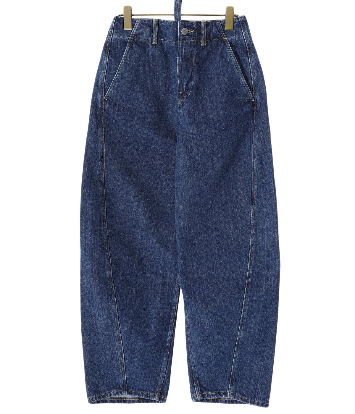 レディース】ENZYME WASHED VOLUME LEG DENIM PANT(AKERMAN) | STUDIO ...