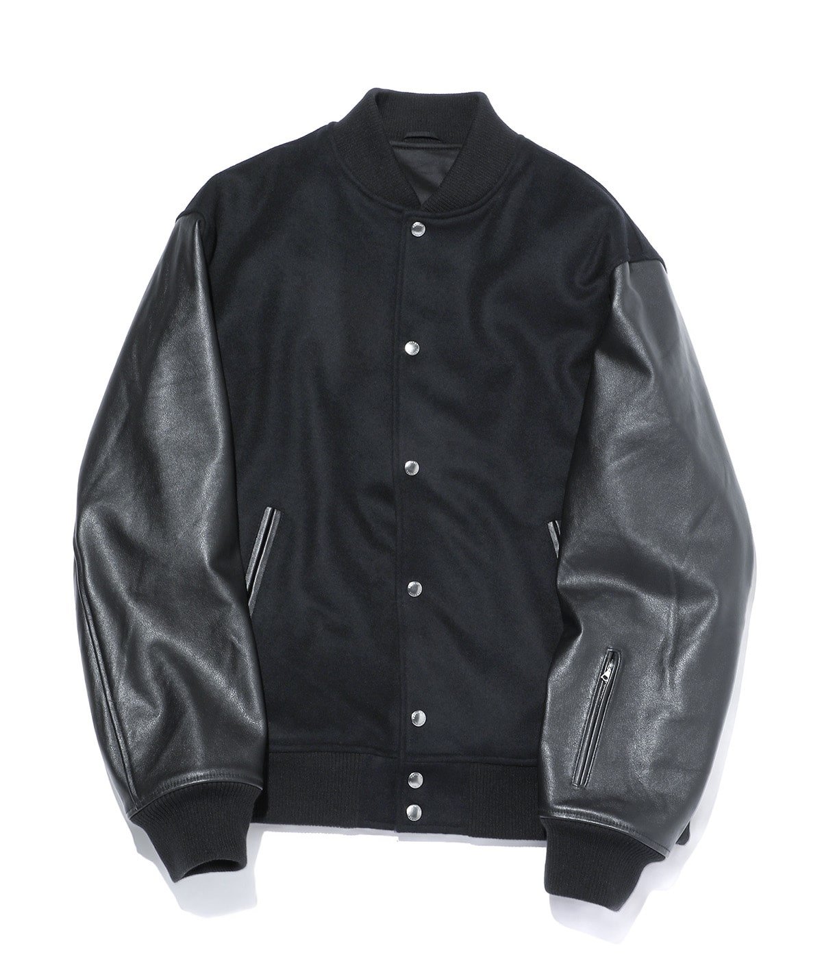 LEATHER SLEEVE VERSITY JACKET | SOPHNET.(ソフネット) / アウター ブルゾン・ジャンパー (メンズ)の通販  - ARKnets(アークネッツ) 公式通販 【正規取扱店】