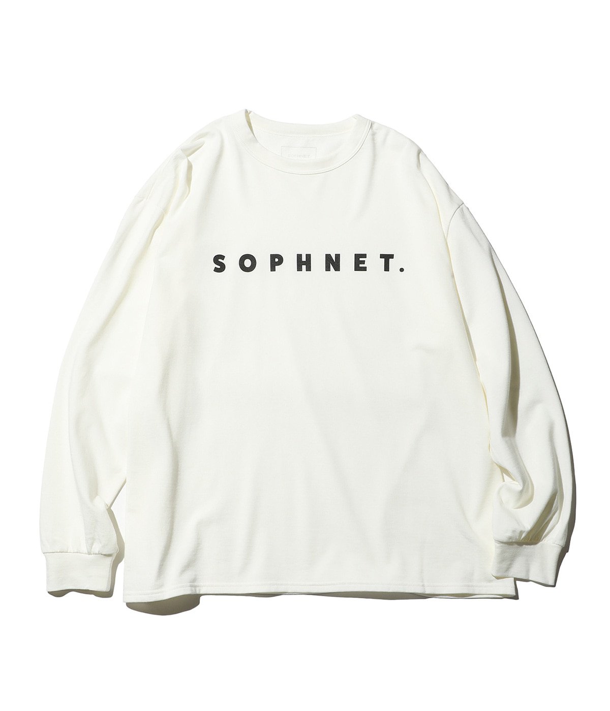 SOPHNET. LOGO L S BAGGY TEE - Tシャツ