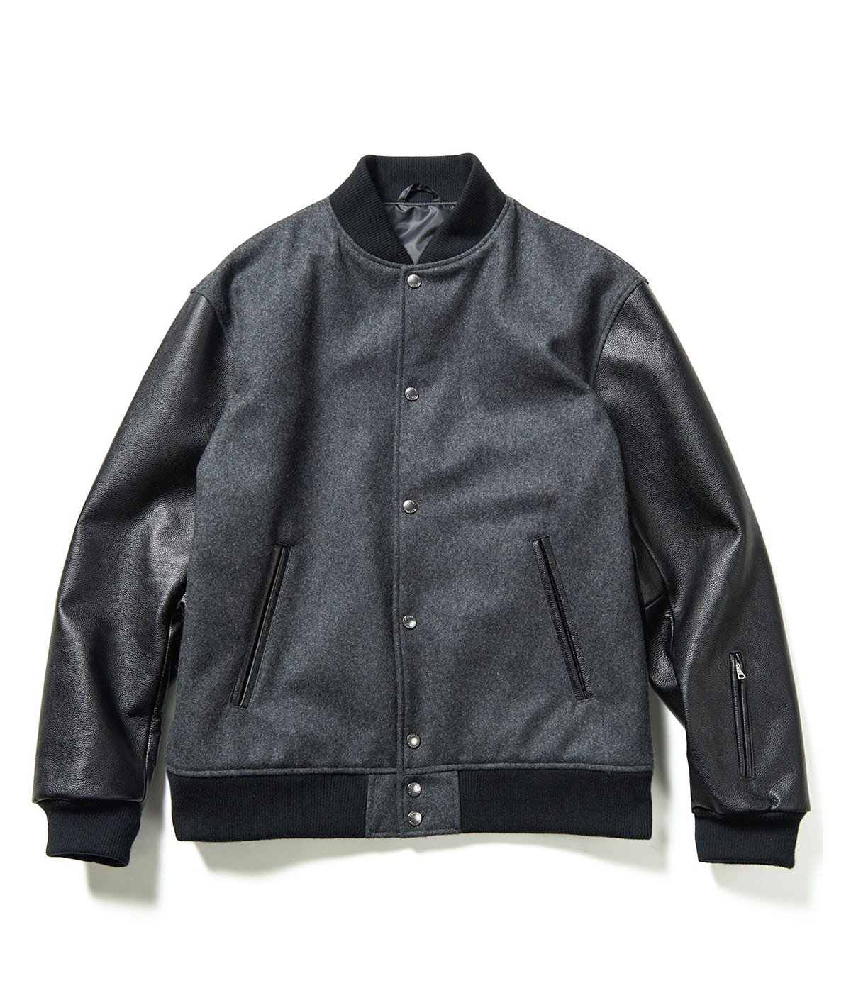 LEATHER SLEEVE VARSITY JACKET | SOPHNET.(ソフネット) / アウター ブルゾン・ジャンパー レザージャケット ( メンズ)の通販 - ARKnets 公式通販