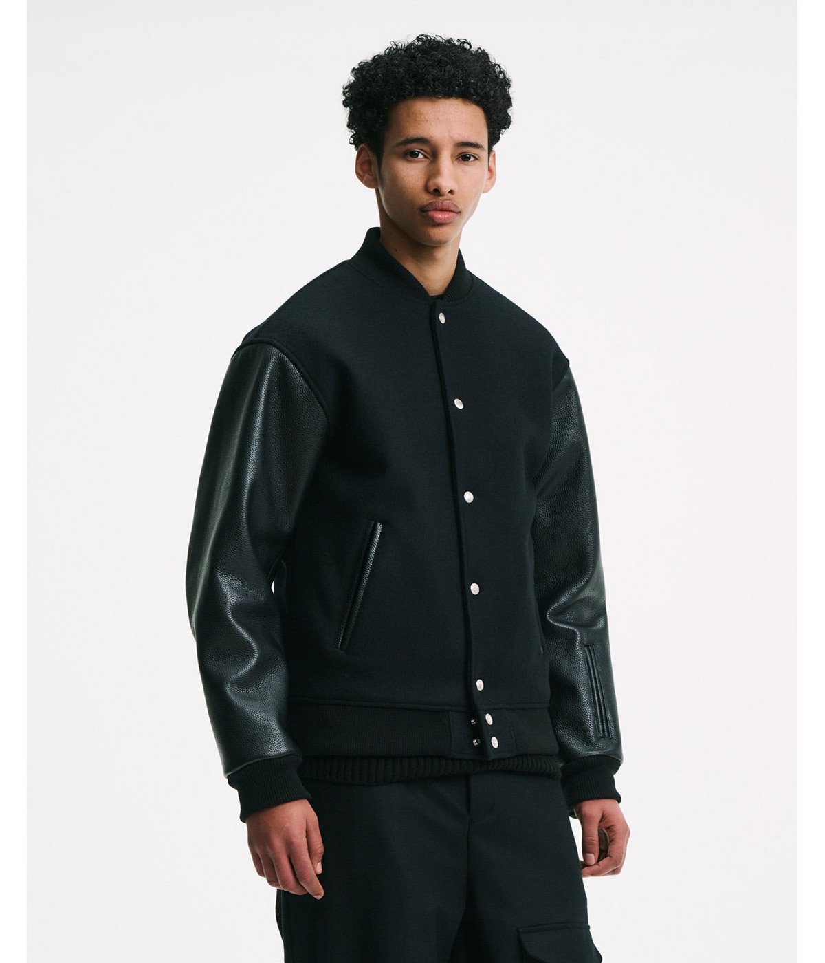 MELTON LAMBSWOOL VARSITY JACKET | SOPHNET.(ソフネット) / アウター