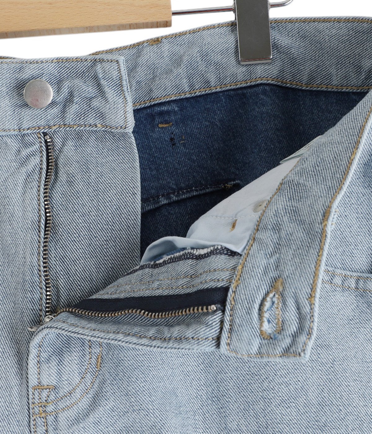 DEAN BLUE / Oversized denim trousers | MARINA YEE(マリナ