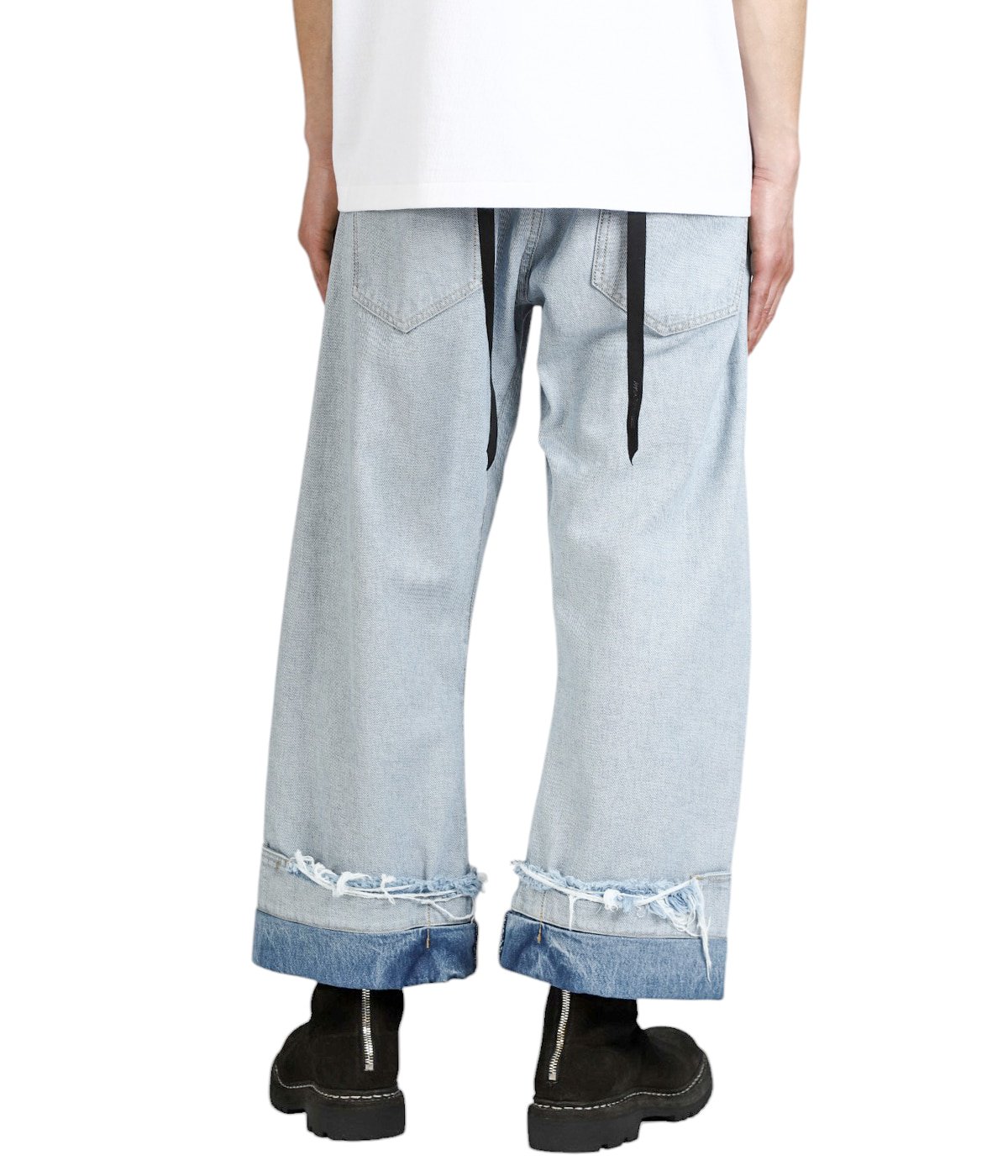 DEAN BLUE / Oversized denim trousers | MARINA YEE(マリナ DEAN BLUE / Oversized denim trousers | MARINA YEE(マリナ