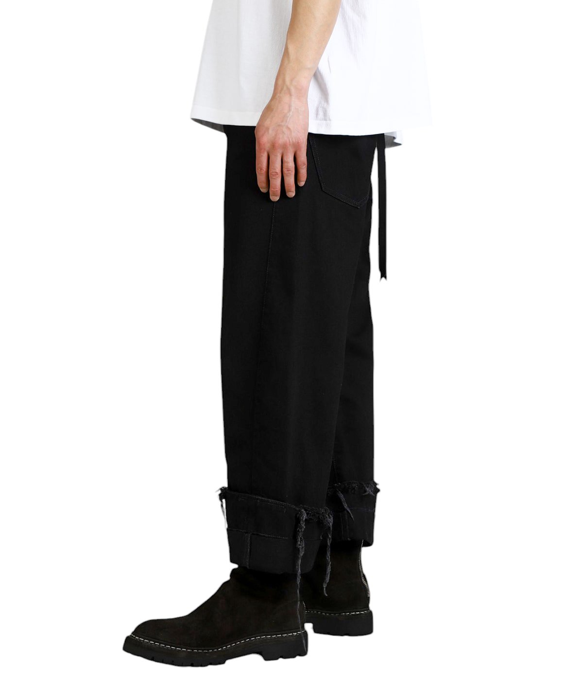 DEAN BLUE / Oversized denim trousers | MARINA YEE(マリナ