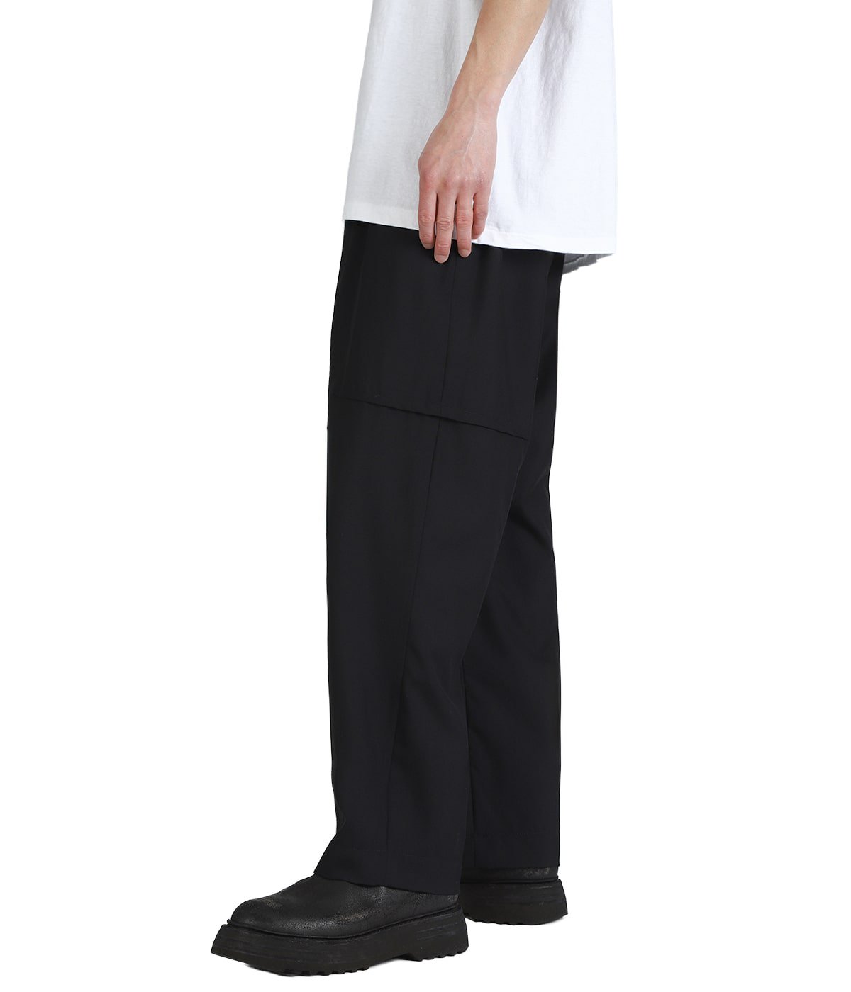 JULES 2.0 / Knee dart elasticated trousers | MARINA YEE(マリナ