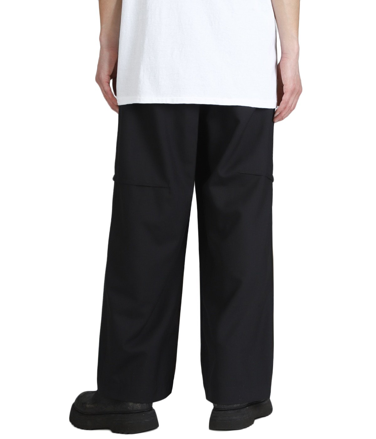 JULES 2.0 / Knee dart elasticated trousers | MARINA YEE(マリナ