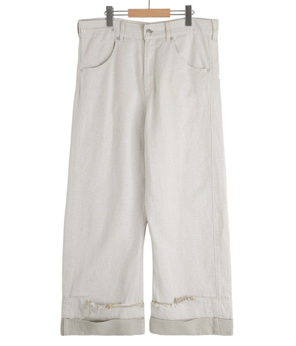 DEAN BLUE / Oversized denim trousers | MARINA YEE(マリナ・イー 