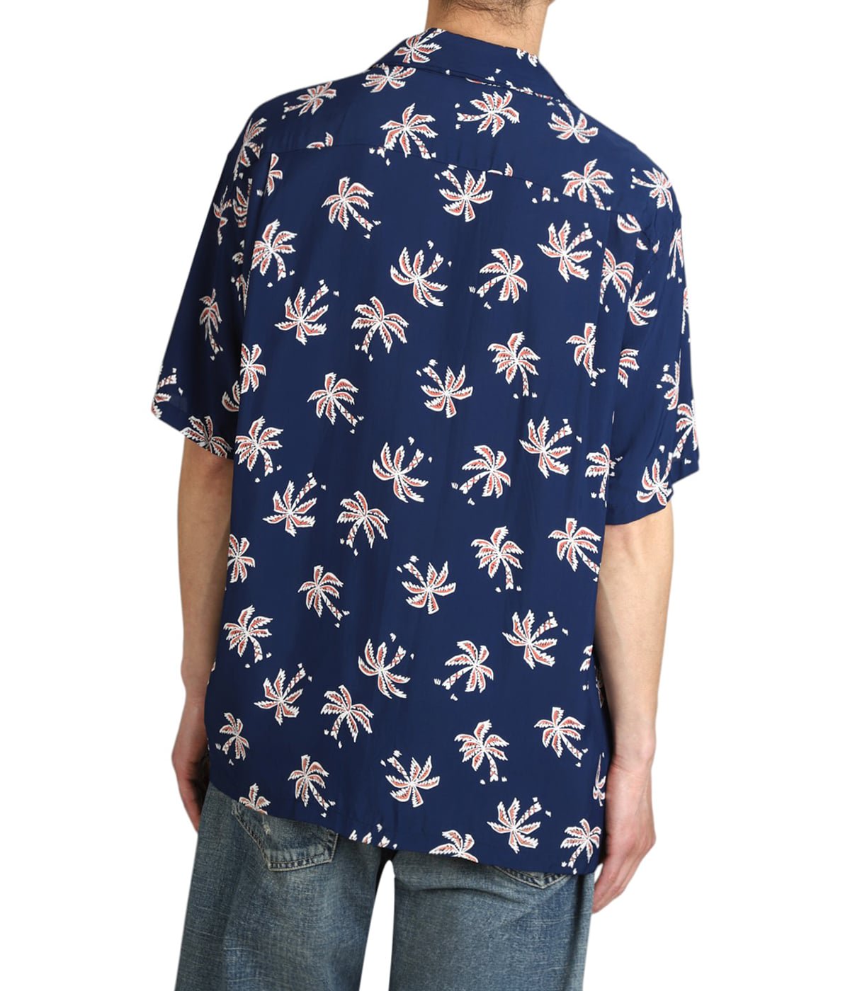 SCATTERED PALMTREE“ S/S RAYON HAWAIIAN SHIRT | SUN SURF(サンサーフ