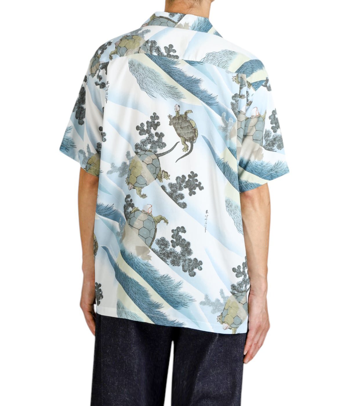 NIPOALOHA ニポアロハ 葛飾北斎 文昌星図 雷神 半袖 シャツ 古着 NIPOALOHA」rayon s/s aloha shirt 風神雷神 – 【セレクト