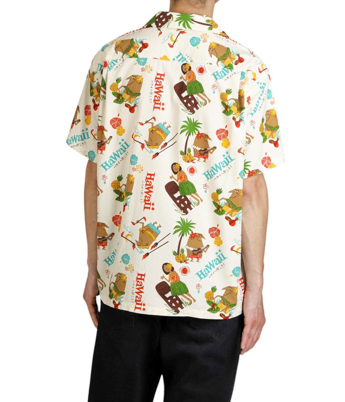 TRIP TO HAWAII“ COTTON SEERSUCKER BY 柳原良平 with MOOKIE | SUN