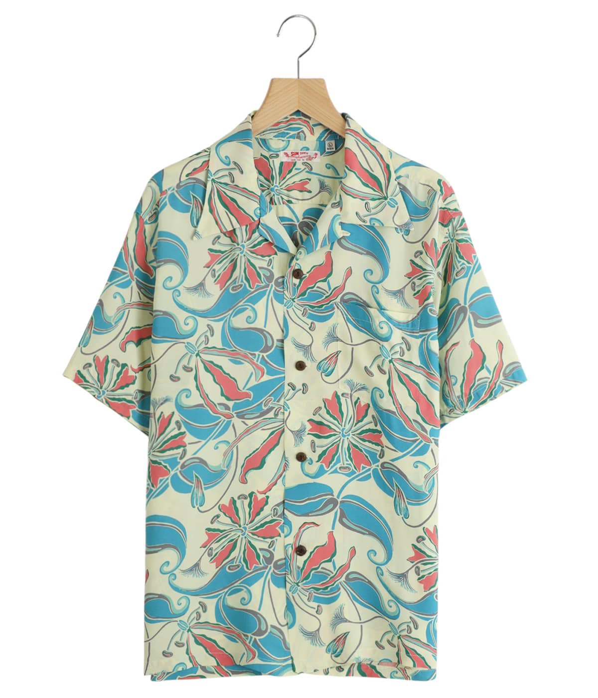SPIDER LILY“ S/S RAYON HAWAIIAN SHIRT | SUN SURF(サンサーフ