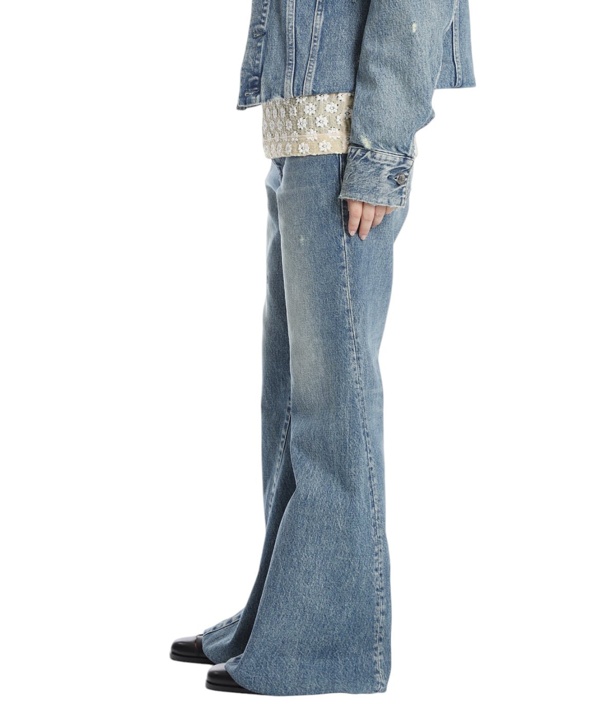 たかな レディース】FLARE JEAN TROUSERS | TANAKA(タナカ) / パンツ デニム