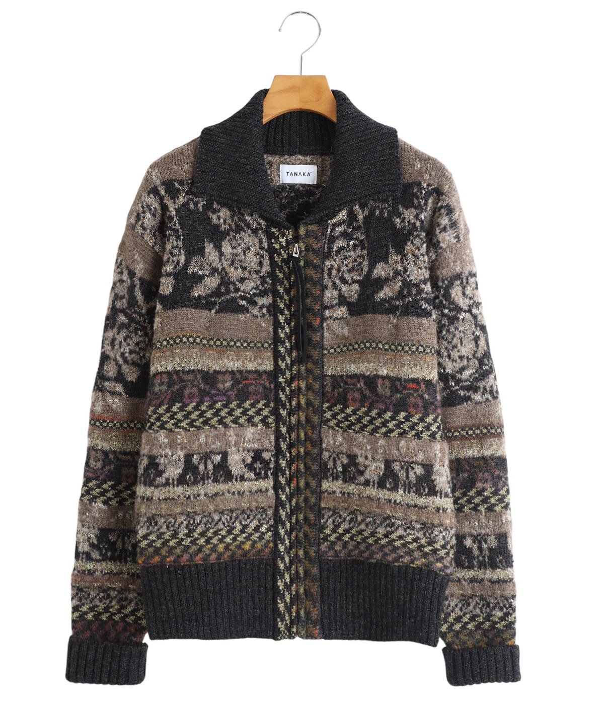 TANAKA 新品 JACQUARD CARDIGAN | TANAKA(タナカ) / トップス カーディガン