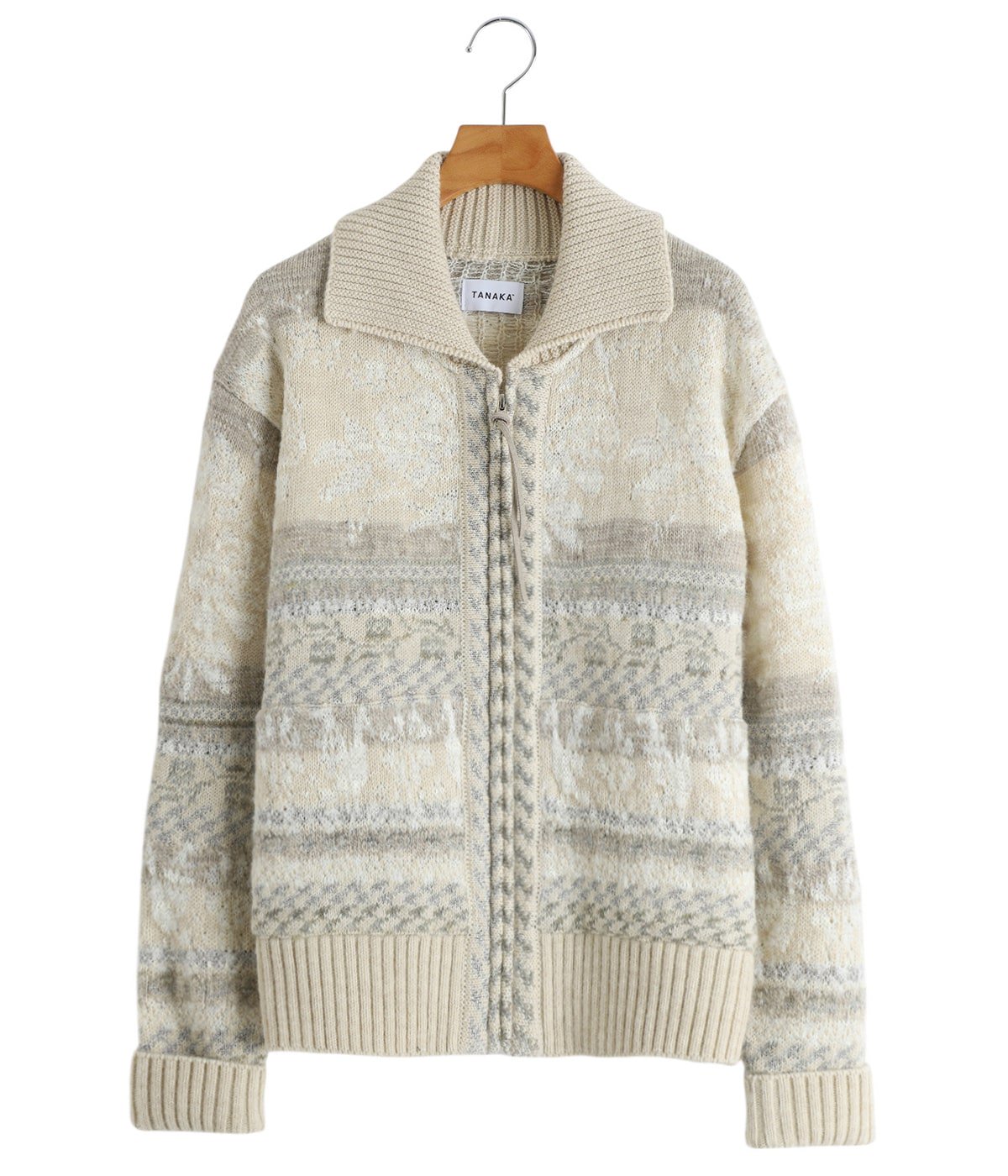 TANAKA 新品 JACQUARD CARDIGAN | TANAKA(タナカ) / トップス カーディガン