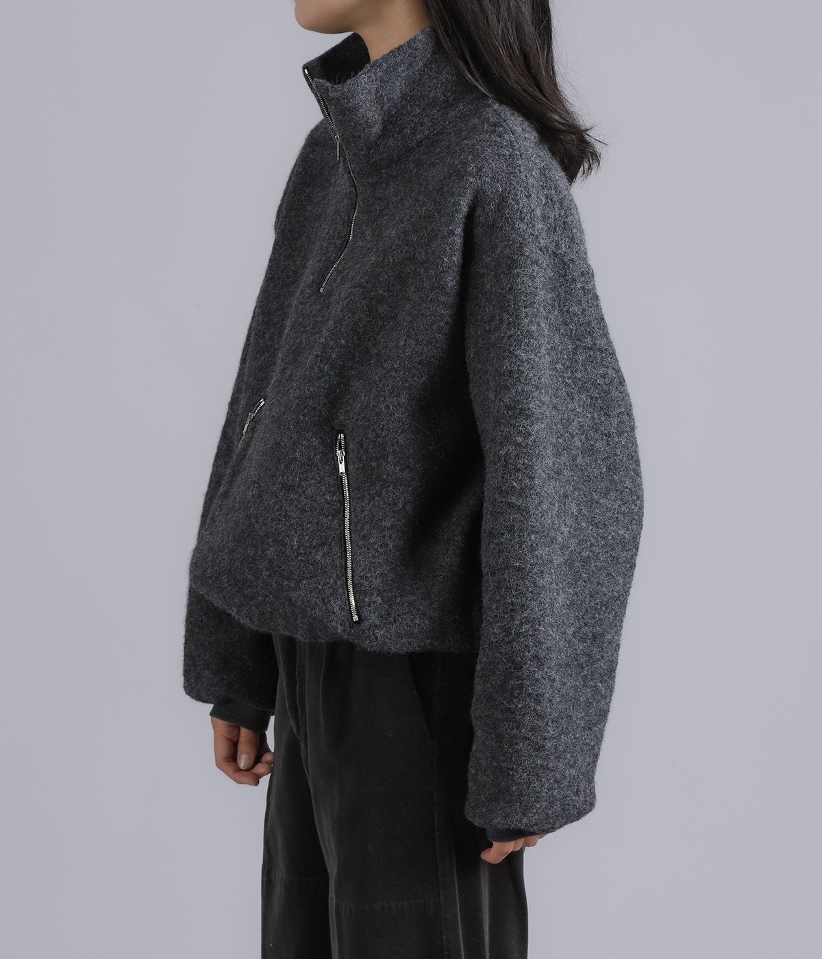 model（162cm） 着用サイズ：S
