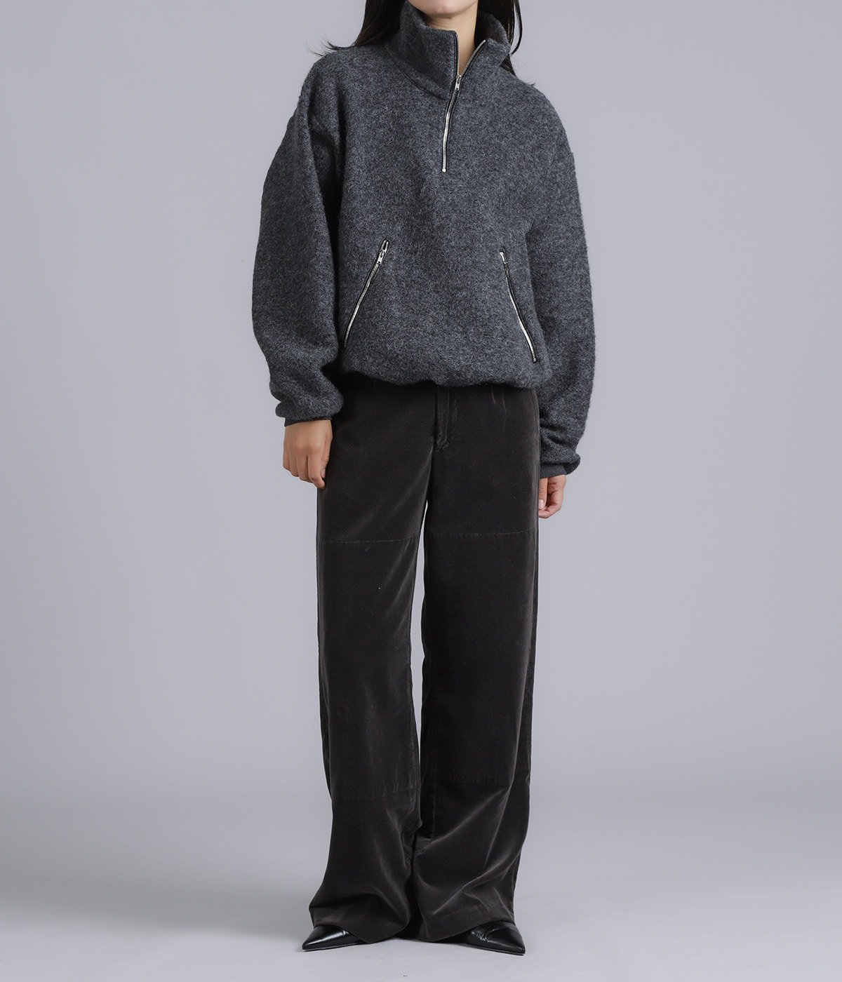 model（162cm） 着用サイズ：S