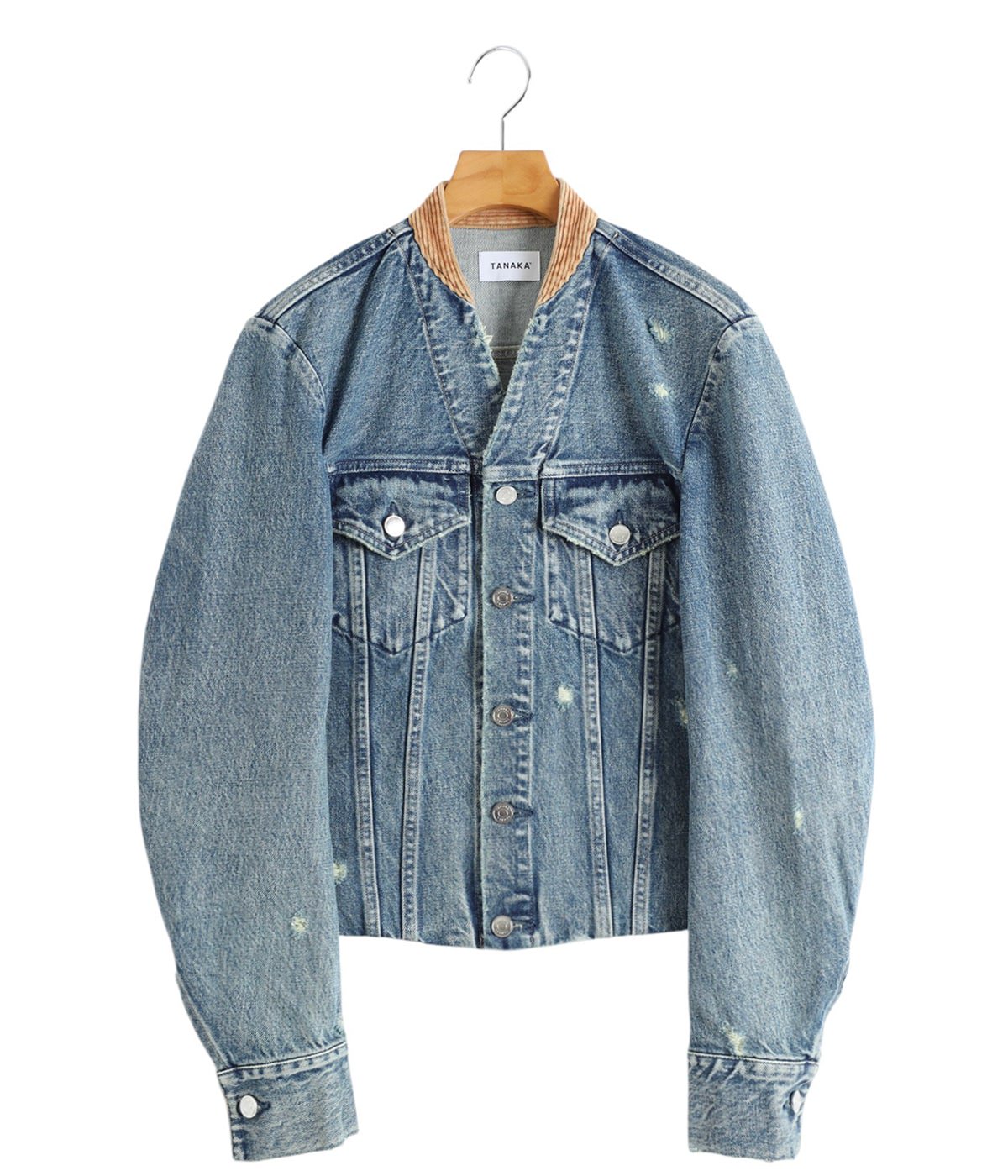 レディース】NO COLLAR TRUCKER JACKET | TANAKA(タナカ) / アウター