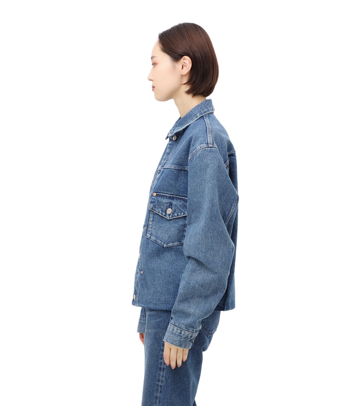 TANAKA タナカ コットン セルビッチ デニム ジャケット “THE