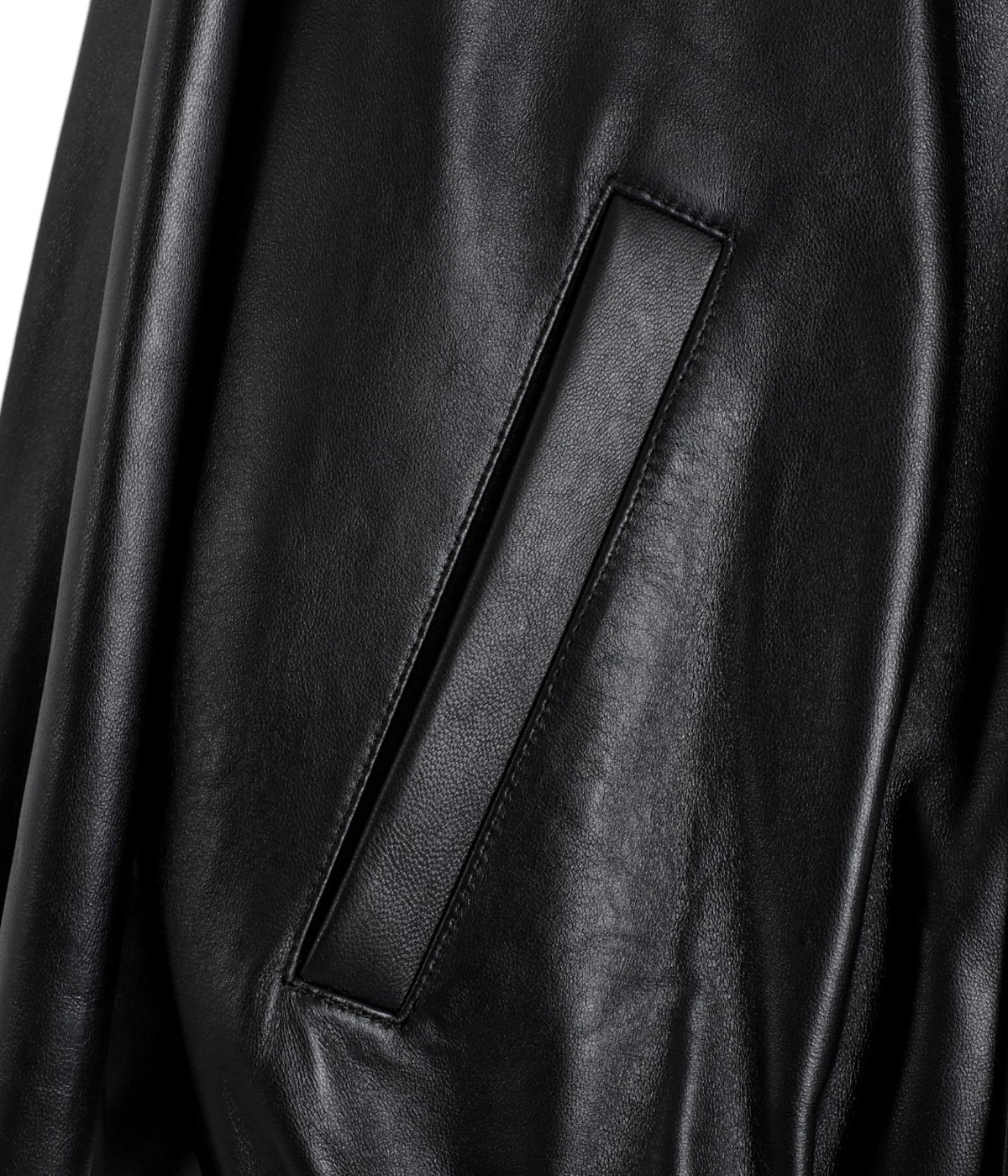 LEATHER ZIP SHORT JACKET | ssstein(シュタイン) / アウター