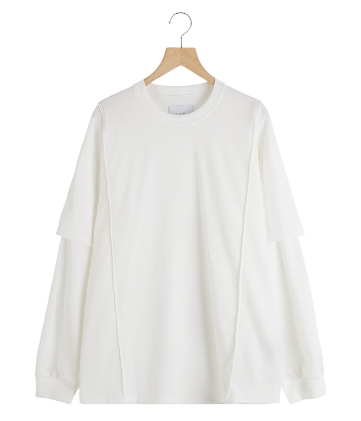 OVERSIZED LAYERED SLEEVE TEE | ssstein(シュタイン OVERSIZED LAYERED SLEEVE TEE | ssstein(シュタイン