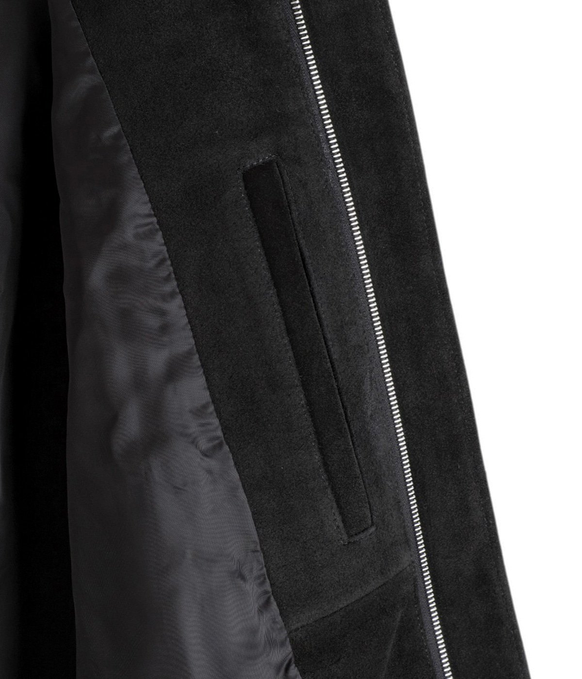 COW SUEDE ZIP SHORT JACKET | ssstein(シュタイン) / アウター レザー