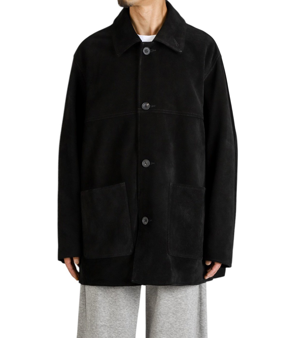 COW SUEDE CAR JACKET | ssstein(シュタイン) / アウター レザー