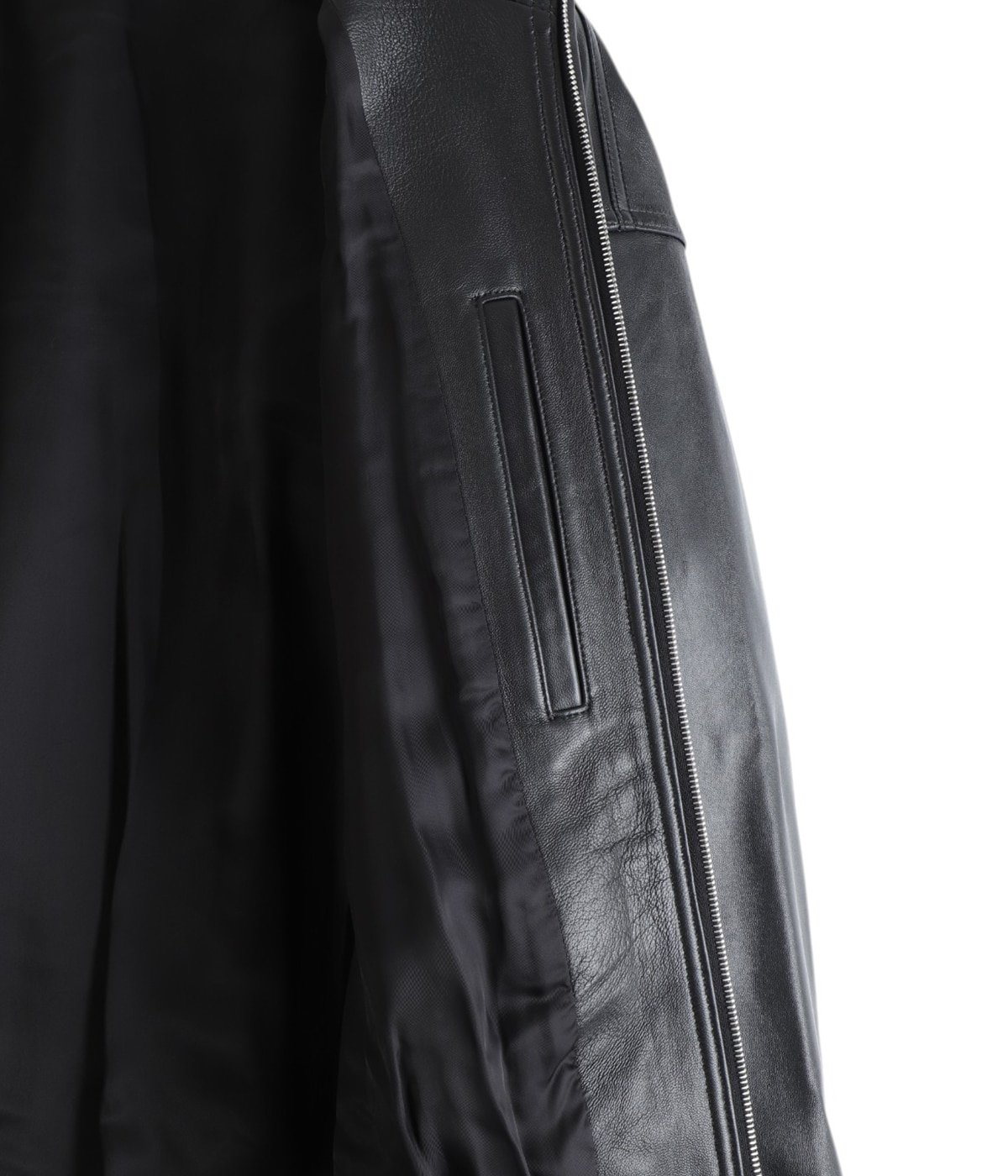SHEEP LEATHER STAND COLLAR JACKET | ssstein(シュタイン) / アウター