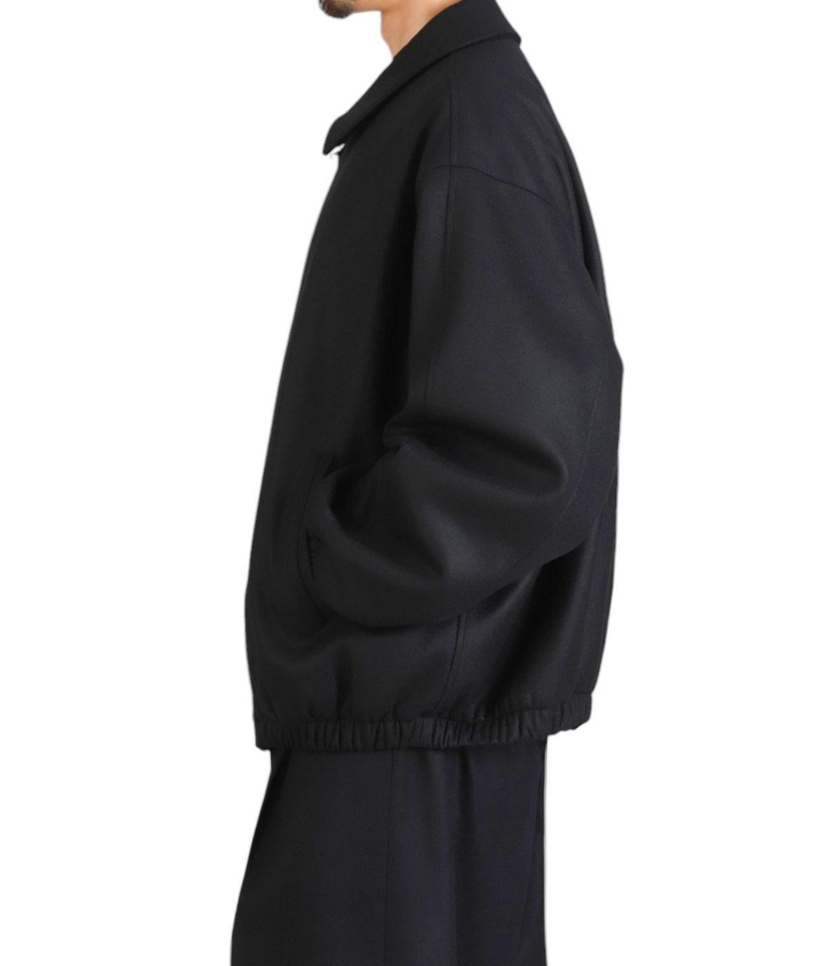 MELTON OVERSIZED ZIP JACKET | ssstein(シュタイン) / アウター