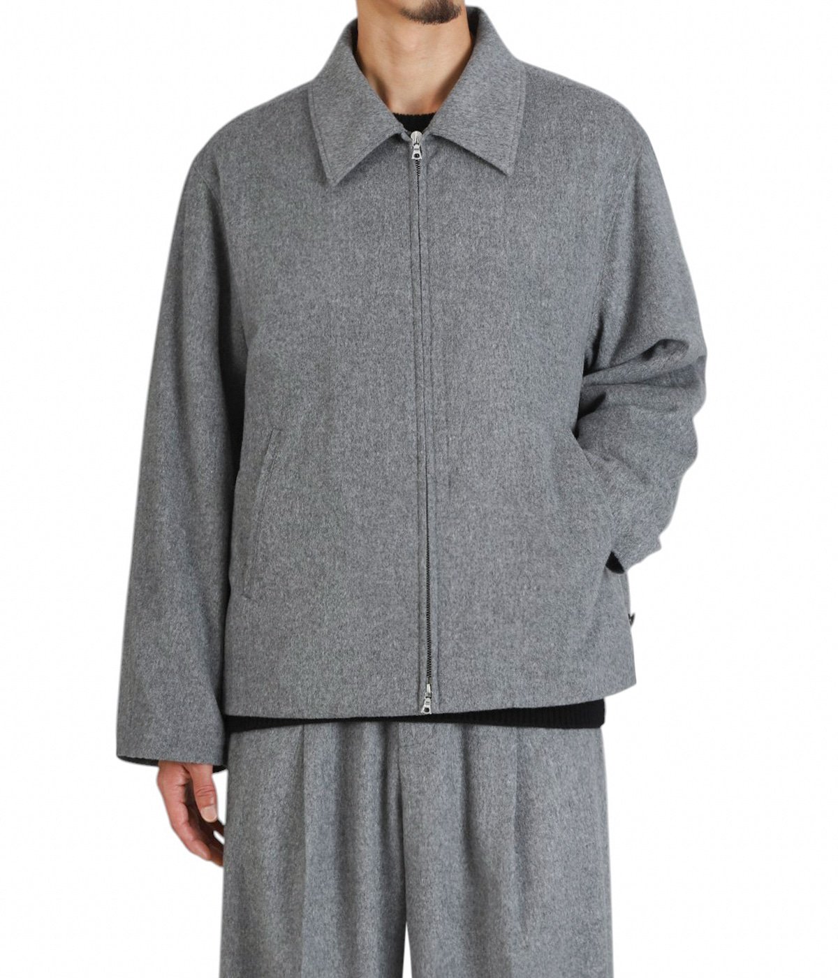 W/CA BEAVER ZIP SHORT JACKET | ssstein(シュタイン) / アウター