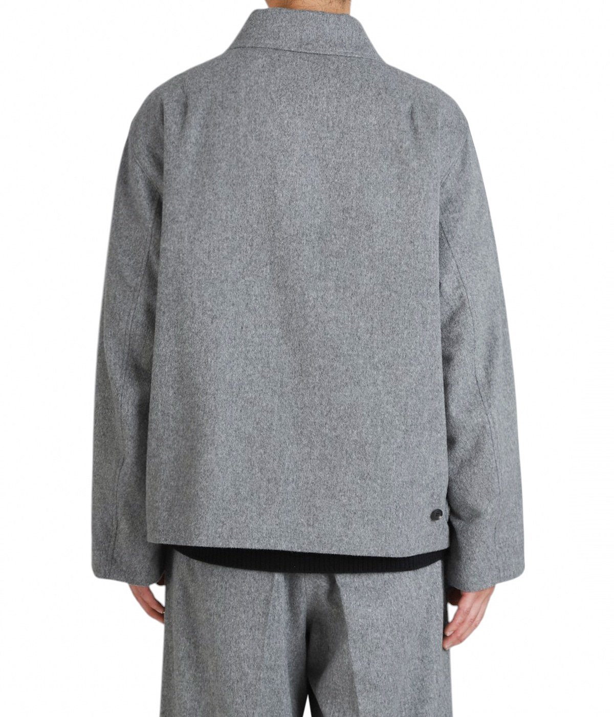 W/CA BEAVER ZIP SHORT JACKET | ssstein(シュタイン) / アウター